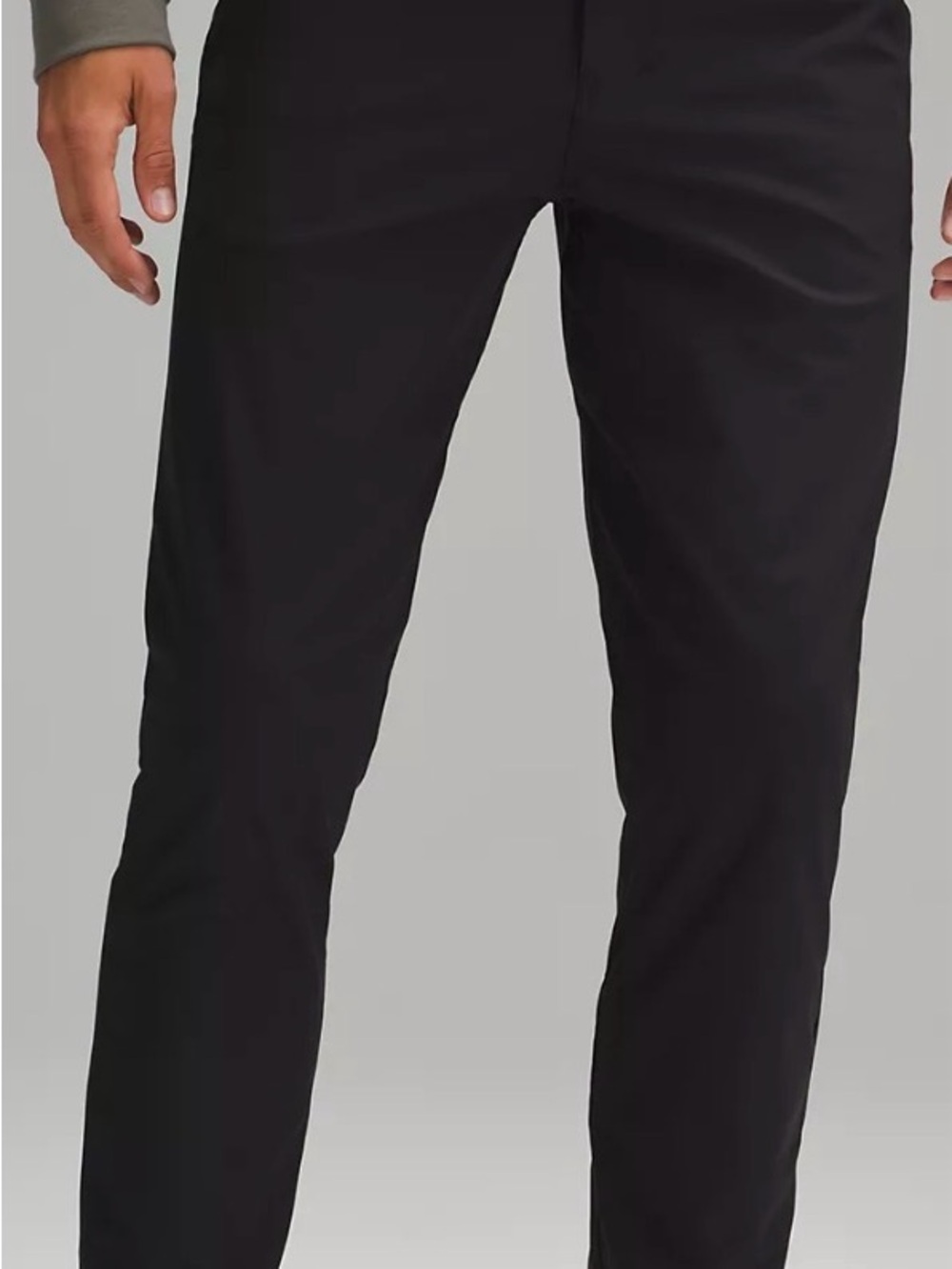 Lululemon Men’s ABC Pants 30x32 Black Slim Fit Warpstreme Stretch